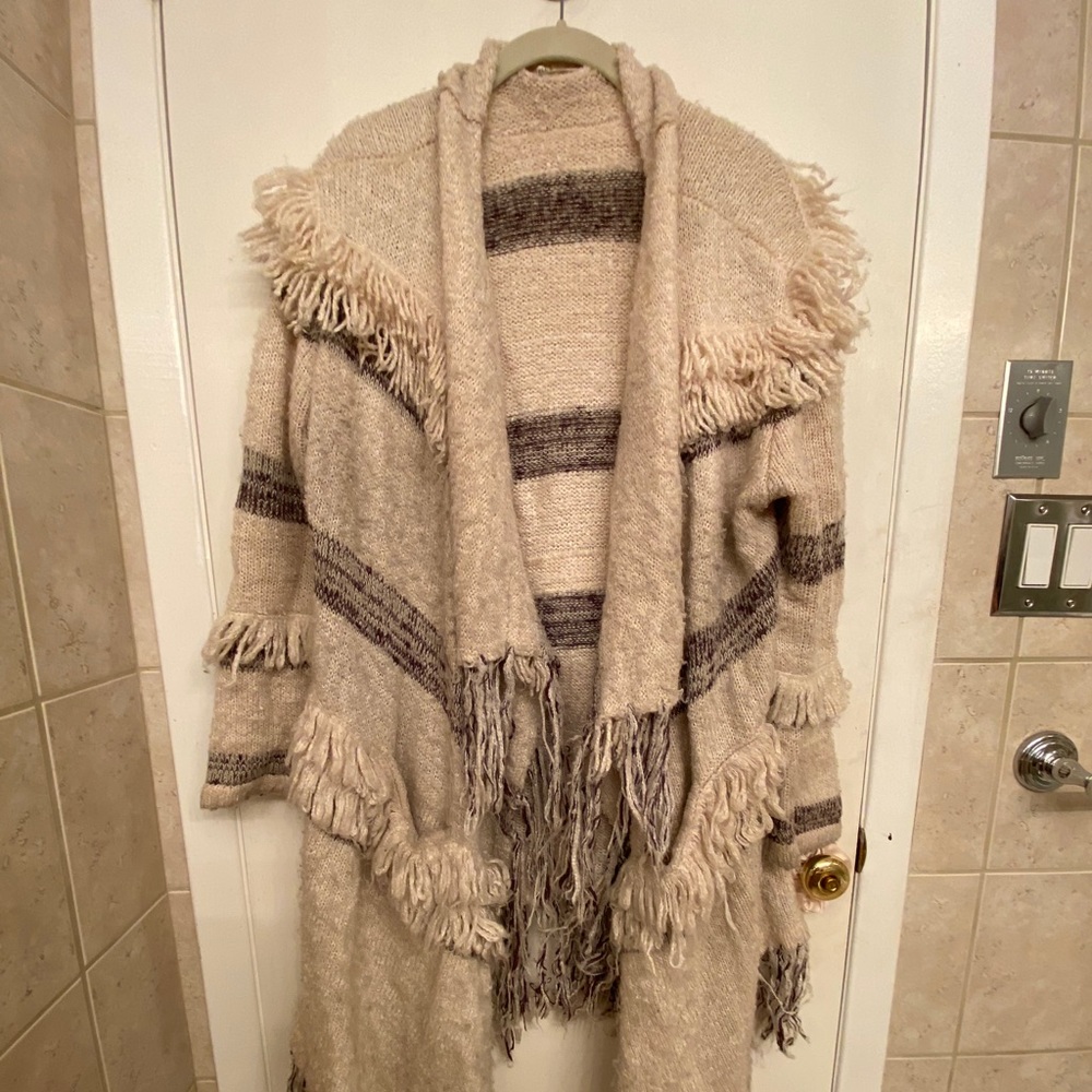 Spell & the Gypsy long fringe cardigan